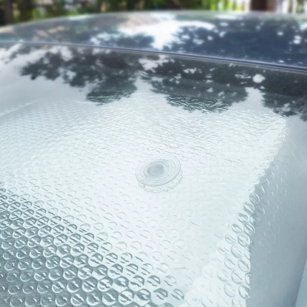 Car sunshade Hoco ZP3 Magnificent __ — silver — фото 10