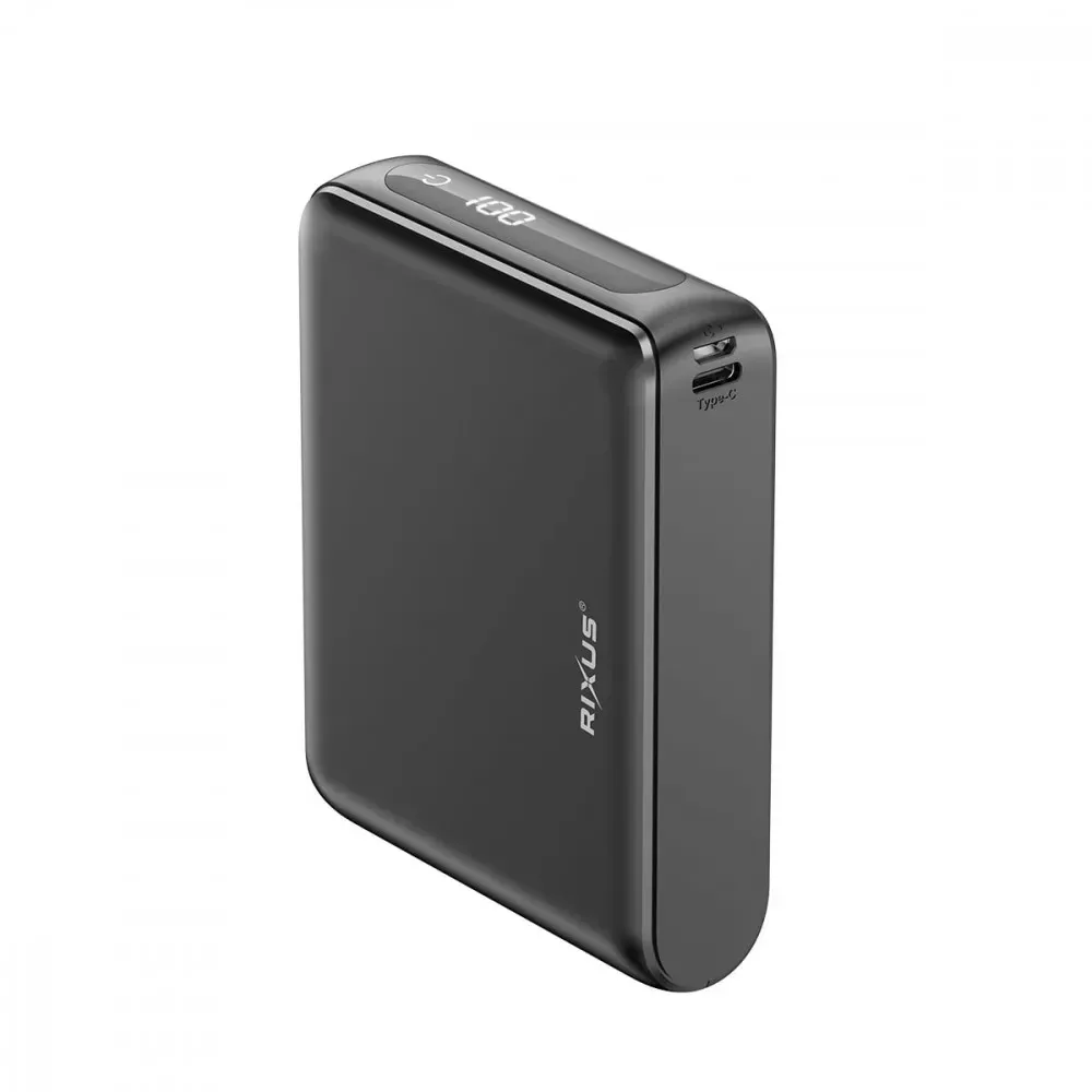 Power Bank 20000 mAh —Rixus RXPB25 Compact Digital Display — фото 5