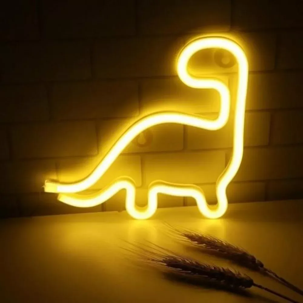 Ночной светильник Neon Sign — Dino — Различные