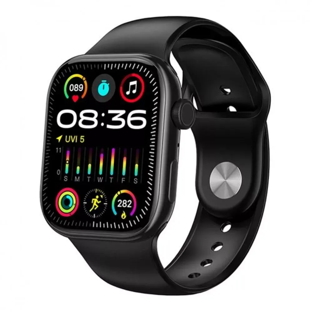Smart Sports Watch (Call Version) Borofone BD14 Plus — Black — Borofone