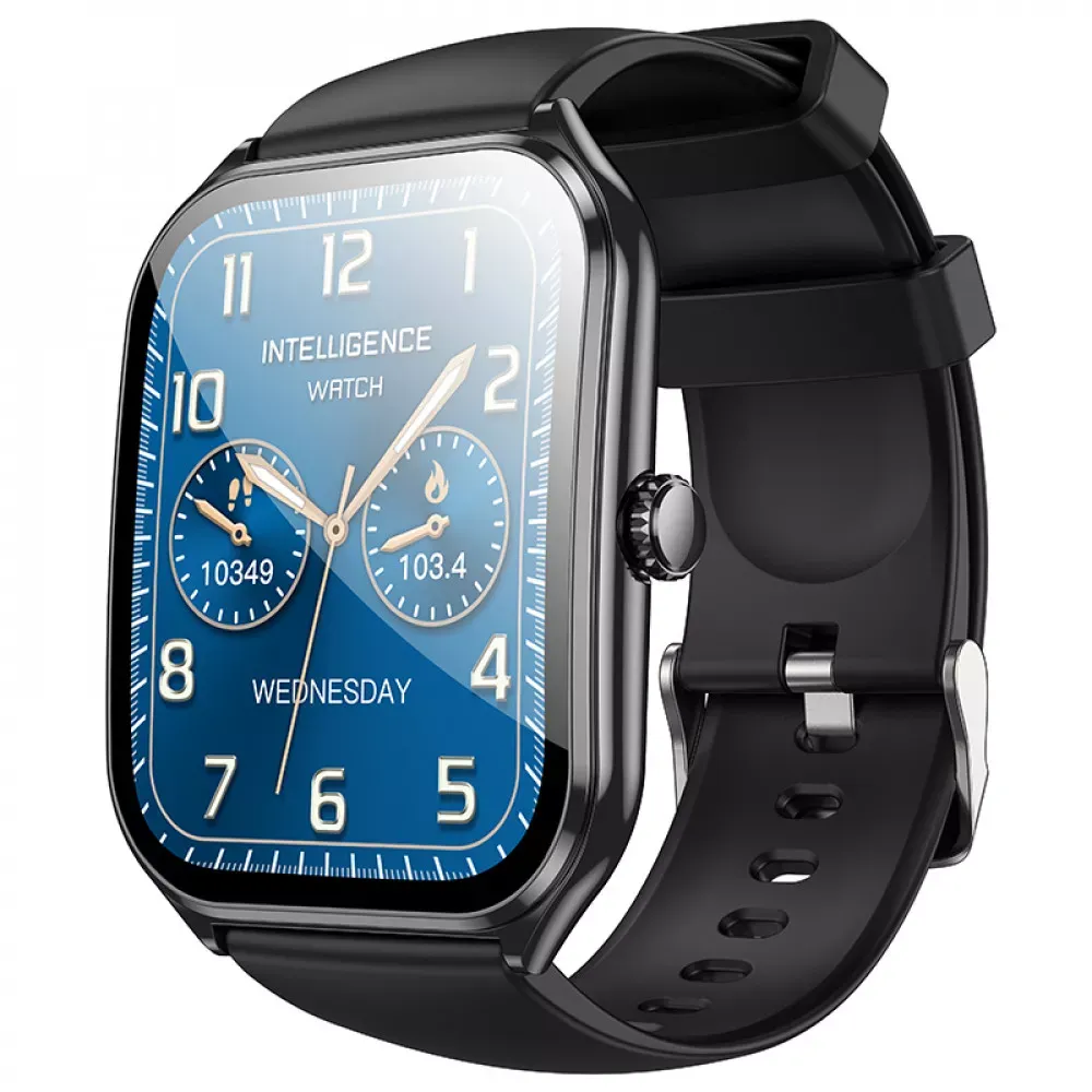 Smart Sports Watch Hoco Y28 — Black