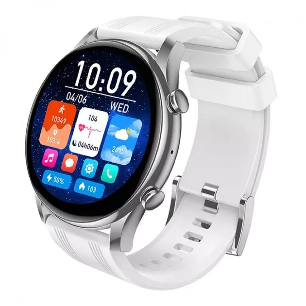 Smart Sports Watch (Call Version) Hoco Y38 — Silver — Hoco
