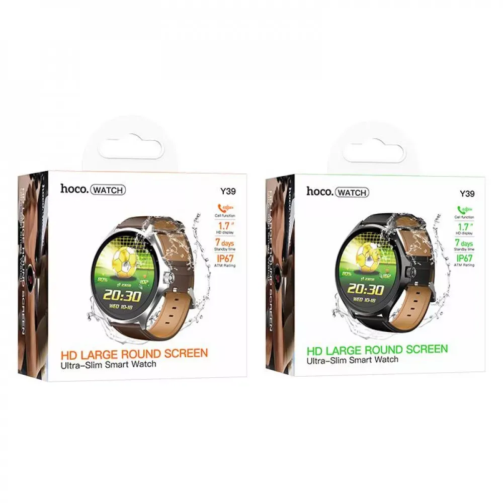 Smart Sports Watch Hoco Y39 — Silver — фото 3