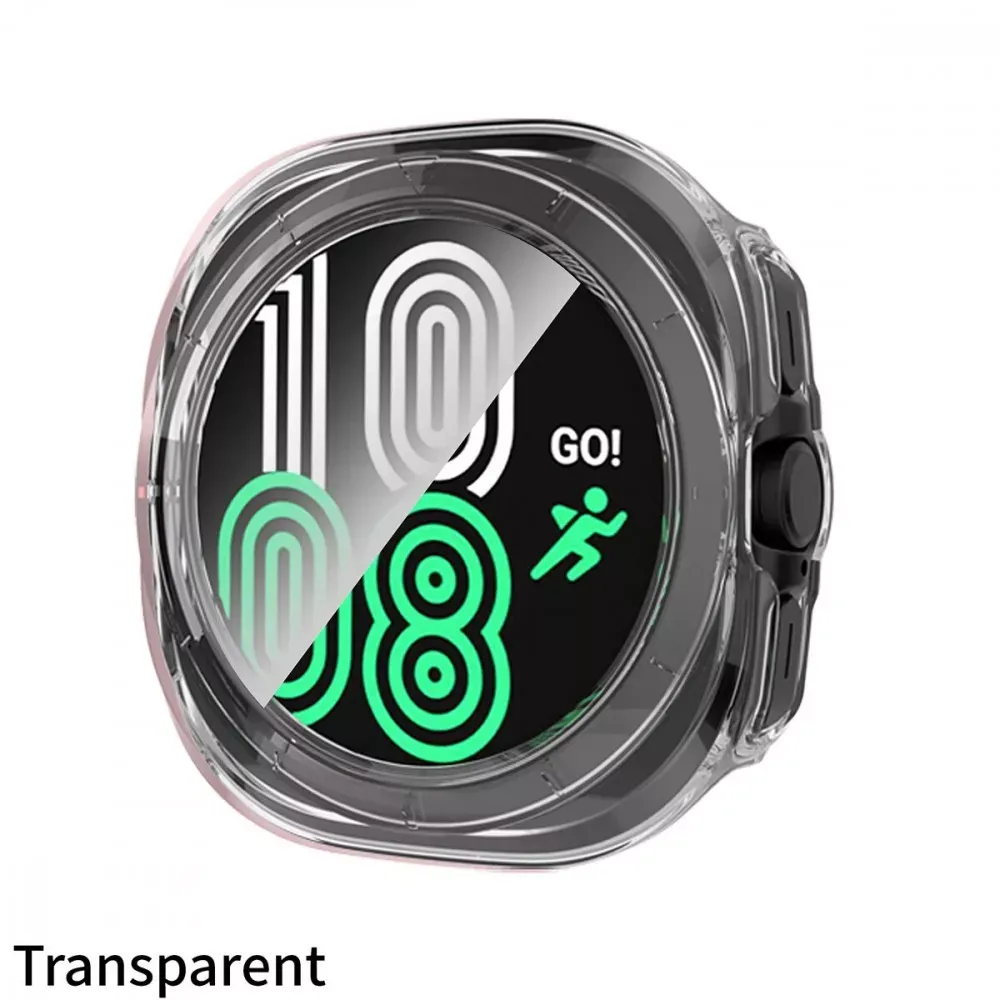 Чехол с защитным стеклом PC Glass Watch 7 47 mm — Titanium — Различные Watch 7 Ultra, Watch 8 Ultra