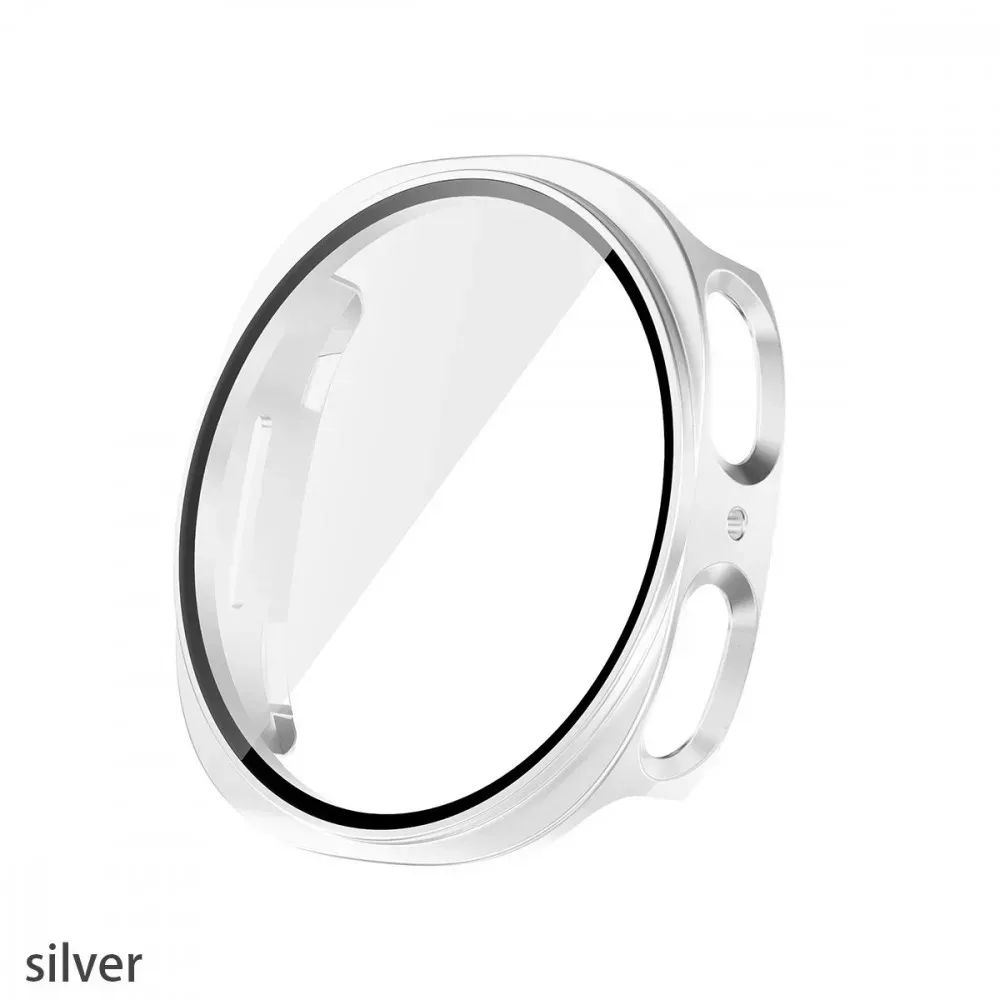 Чехол с защитным стеклом PC Glass Watch 8 40 mm — Black — фото 4