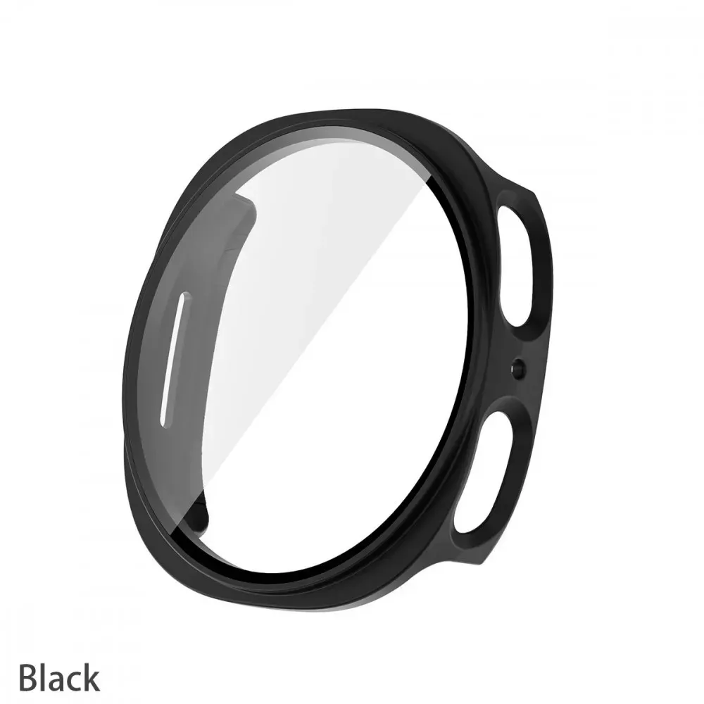 Чехол с защитным стеклом PC Glass Watch 8 44 mm — Black — Различные Watch 8