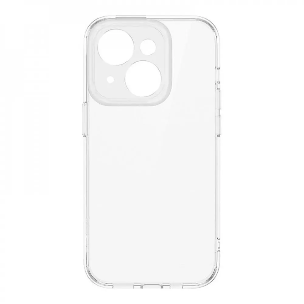 Baseus Illusion Series Protective Case for iP 14 Plus camera lens frames and full tempered glass screen Clear — фото 4