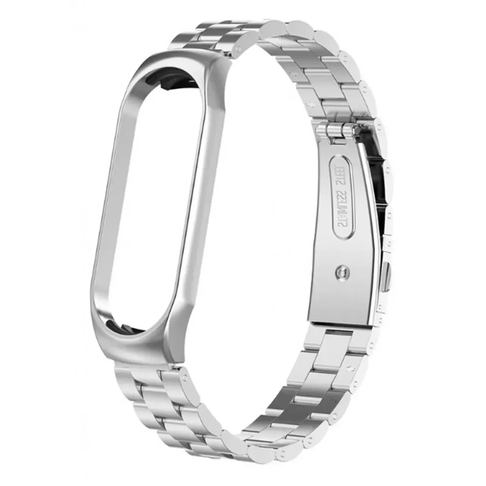 Ремінець Bead Design Xiaomi Mi Band 3 ; 4 — Silver — Различные Xiaomi Mi Band 3, Xiaomi Mi Band 4