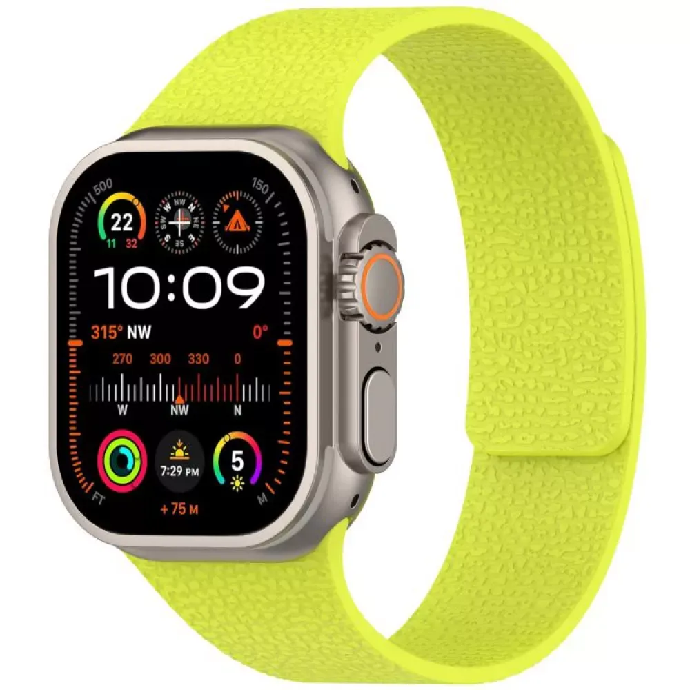 Ремінець Magic Silicon — Apple Watch 42 mm | 44 mm | 45 mm | 49 mm — Midnight Blue — фото 8