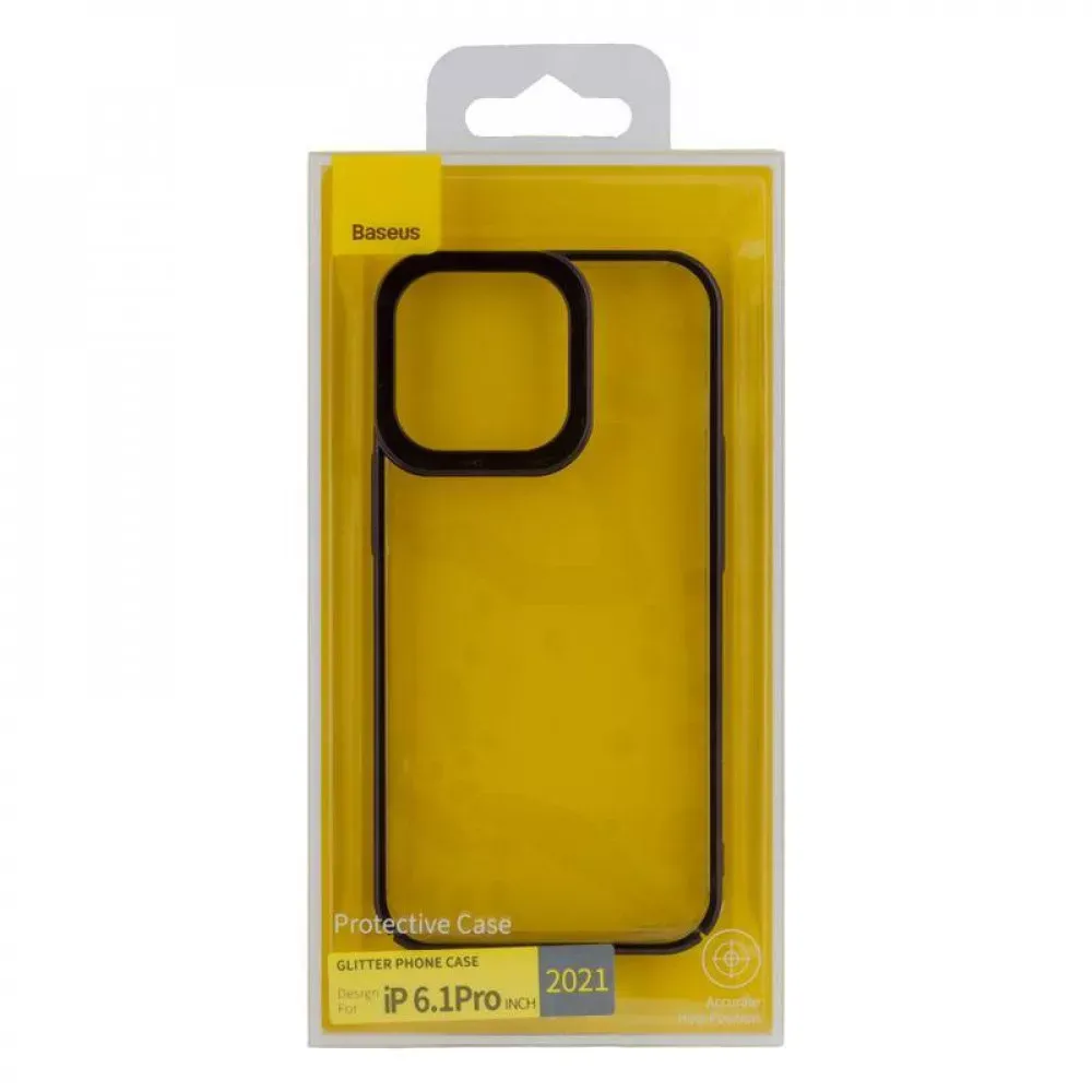 Baseus Glitter Phone Case For iP13 6.1inch 2021 — ARMC000603 Blue — фото 3
