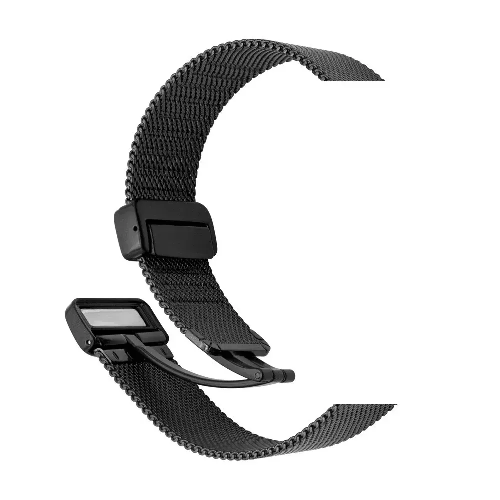 Ремінець Mest Apple Watch 42 mm 44 mm 45 mm 49 mm Black — фото 3
