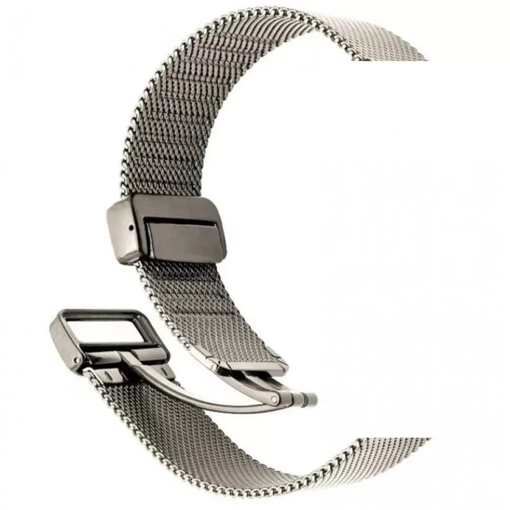Ремінець Mest Apple Watch 42 mm 44 mm 45 mm 49 mm Grey — фото 3