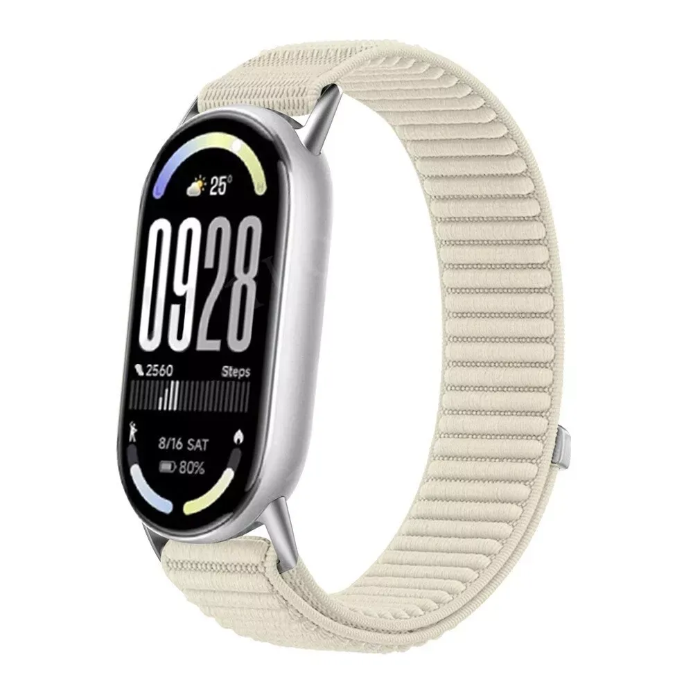Ремінець Nylon Loop Xiaomi Mi Band 8 ; 9 ; 10 — Starlight — Различные Xiaomi Mi Band 8, Xiaomi Mi Band 9, Xiaomi Mi Band 10