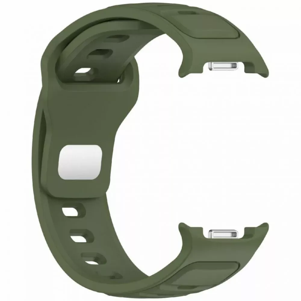 Ремінець Silicone band — Watch 8 — Army Green — фото 4