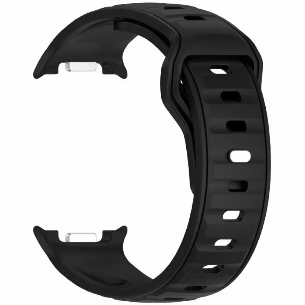 Ремінець Silicone band — Watch 8 — Black