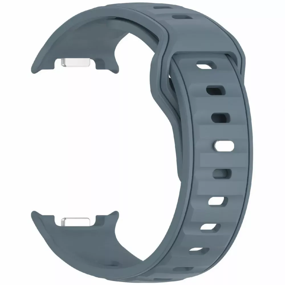 Ремінець Silicone band — Watch 8 — Gray