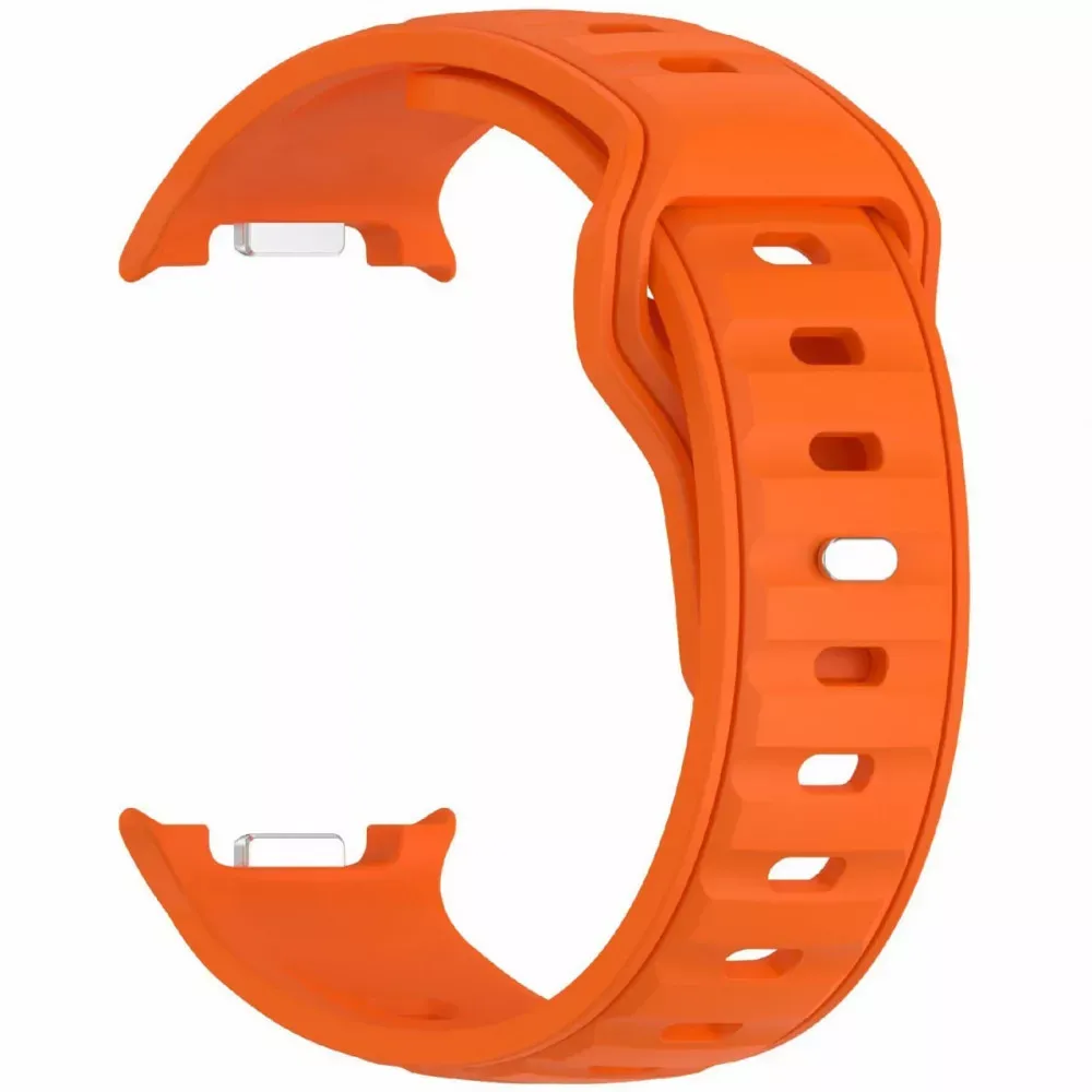 Ремінець Silicone band — Watch 8 — Orange