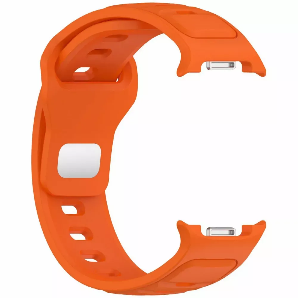 Ремінець Silicone band — Watch 8 — Orange — фото 4