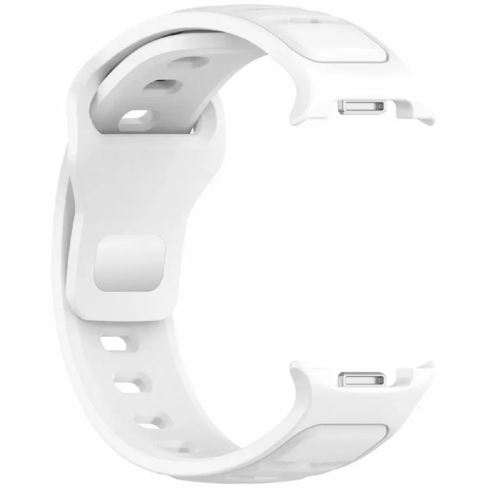Ремінець Silicone band — Watch 8 — White — фото 4