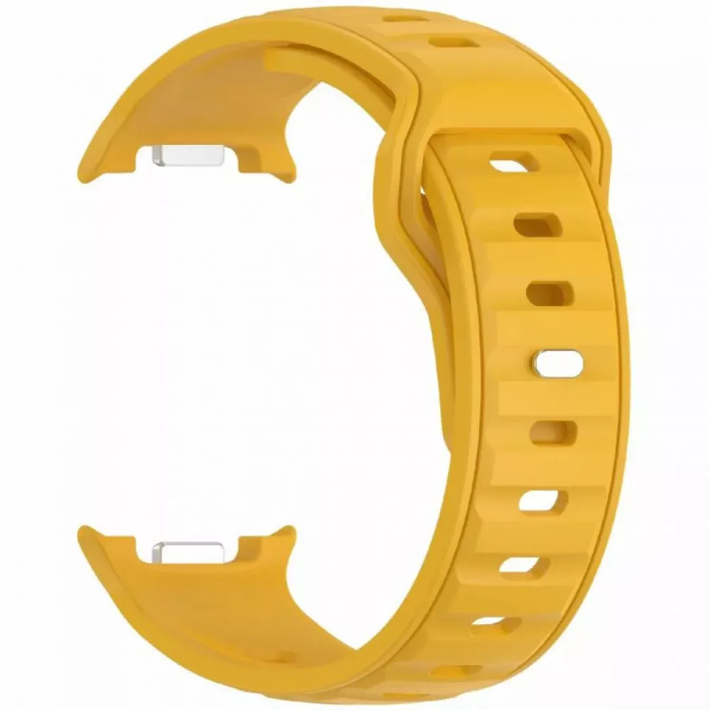 Ремінець Silicone band — Watch 8 — Yellow