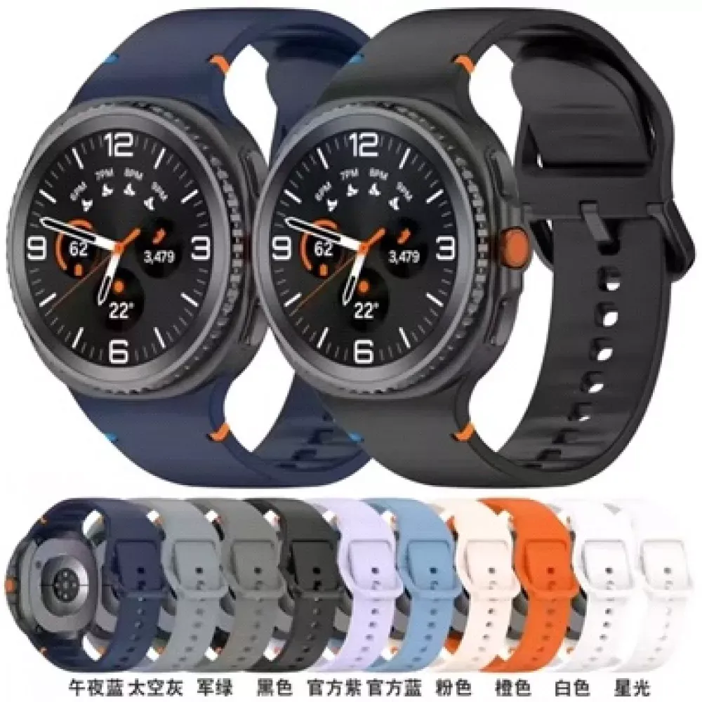 Ремінець Silicone original — Watch 8 — Black