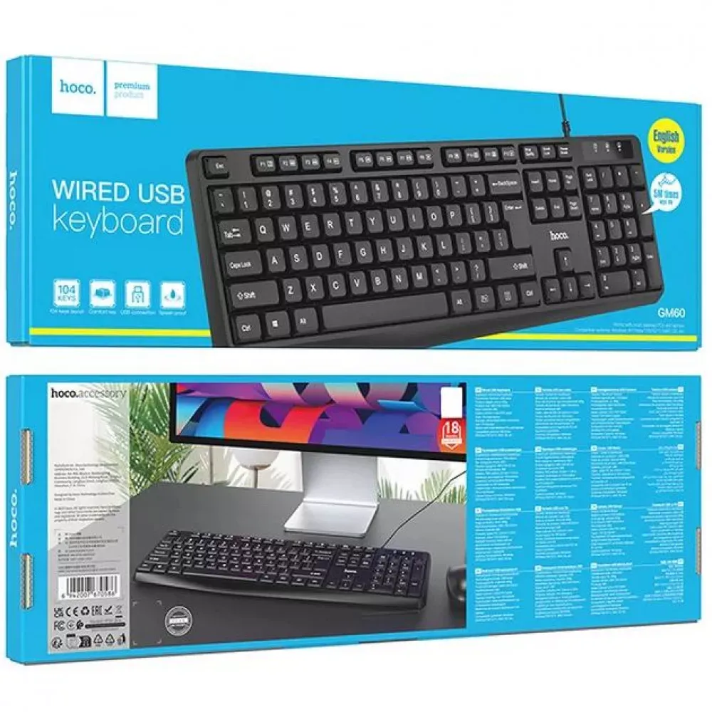 Клавіатура — Hoco GM60 — фото 3