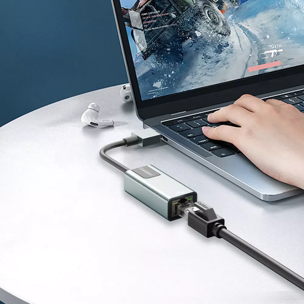 USB Ethernet Adapter 100 gigabit — Earldom ET-NC1 — фото 7