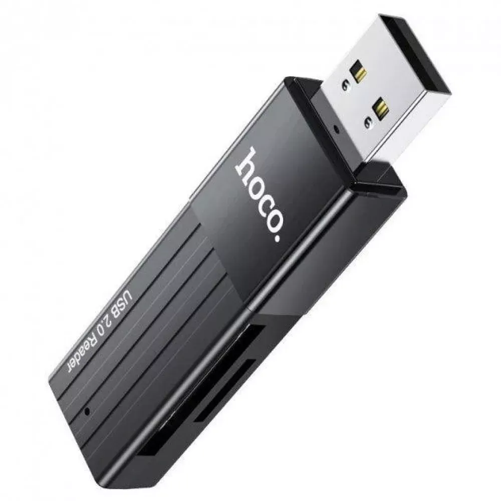 Card Reader — Hoco HB20 — Black