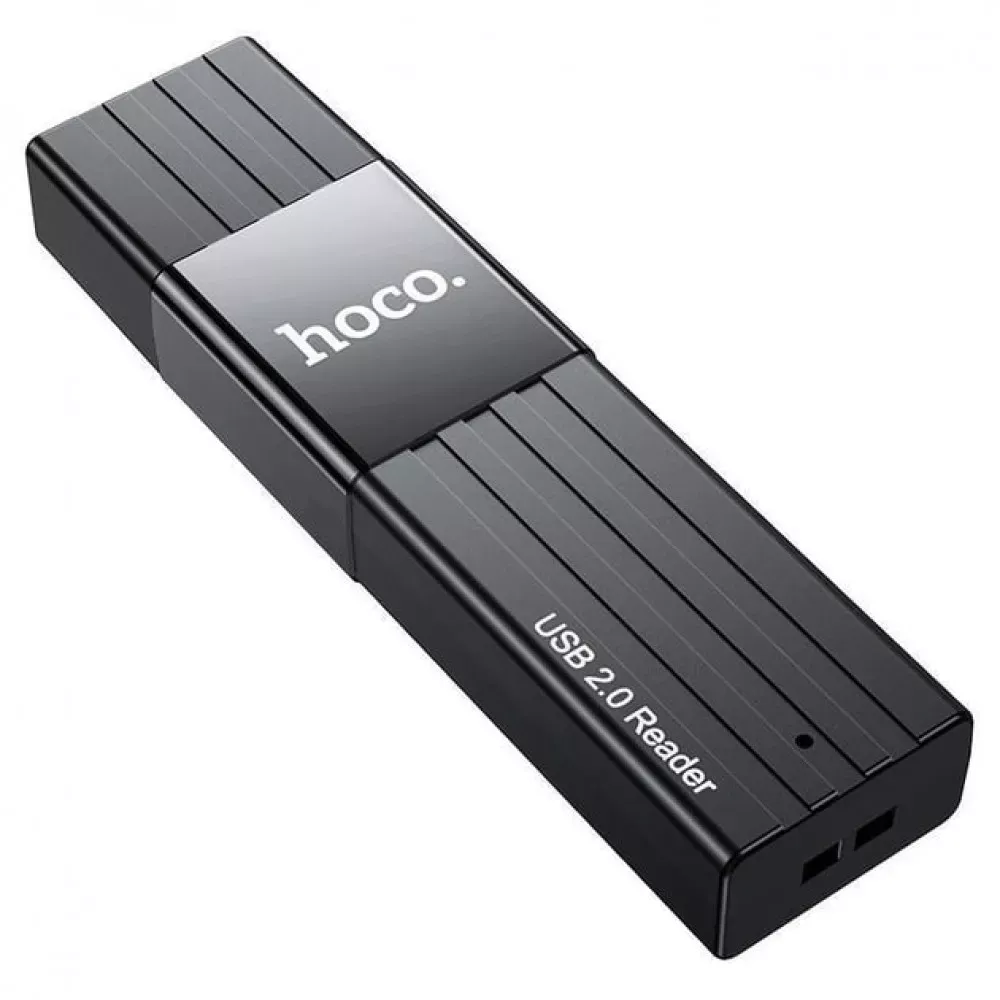 Card Reader — Hoco HB20 — Black — фото 4