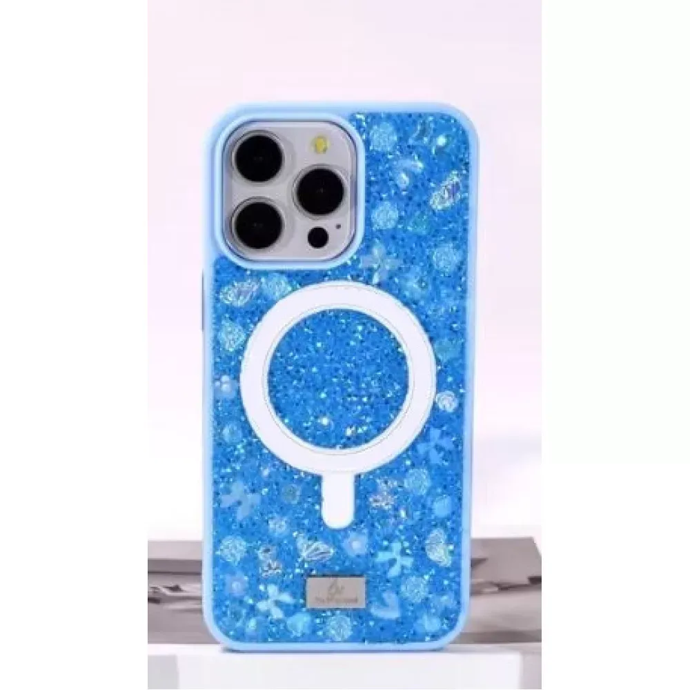 Bling World Bobi Case With MagSafe — iPhone 16 Pro  — Sierra Blue — Apple Apple iPhone 16 Pro