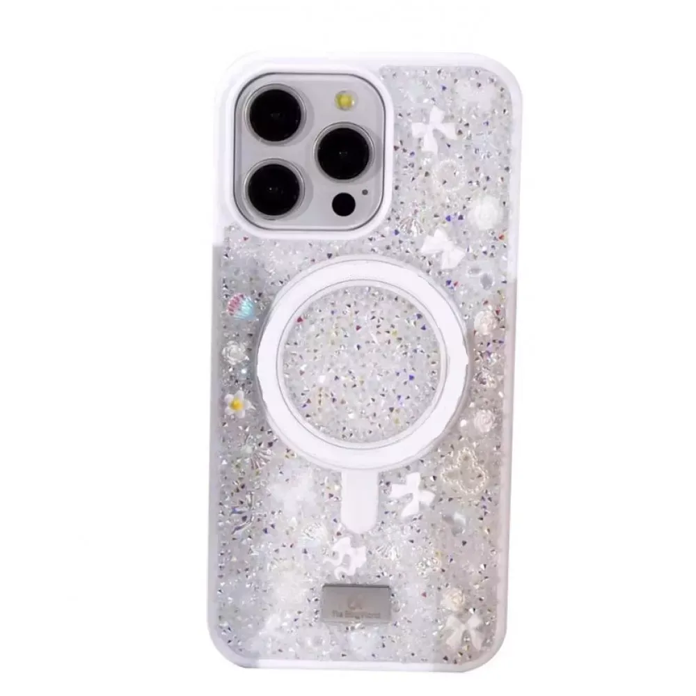 Bling World Bobi Case With MagSafe — iPhone 16 Pro Max — White — Apple Apple iPhone 16 Pro Max