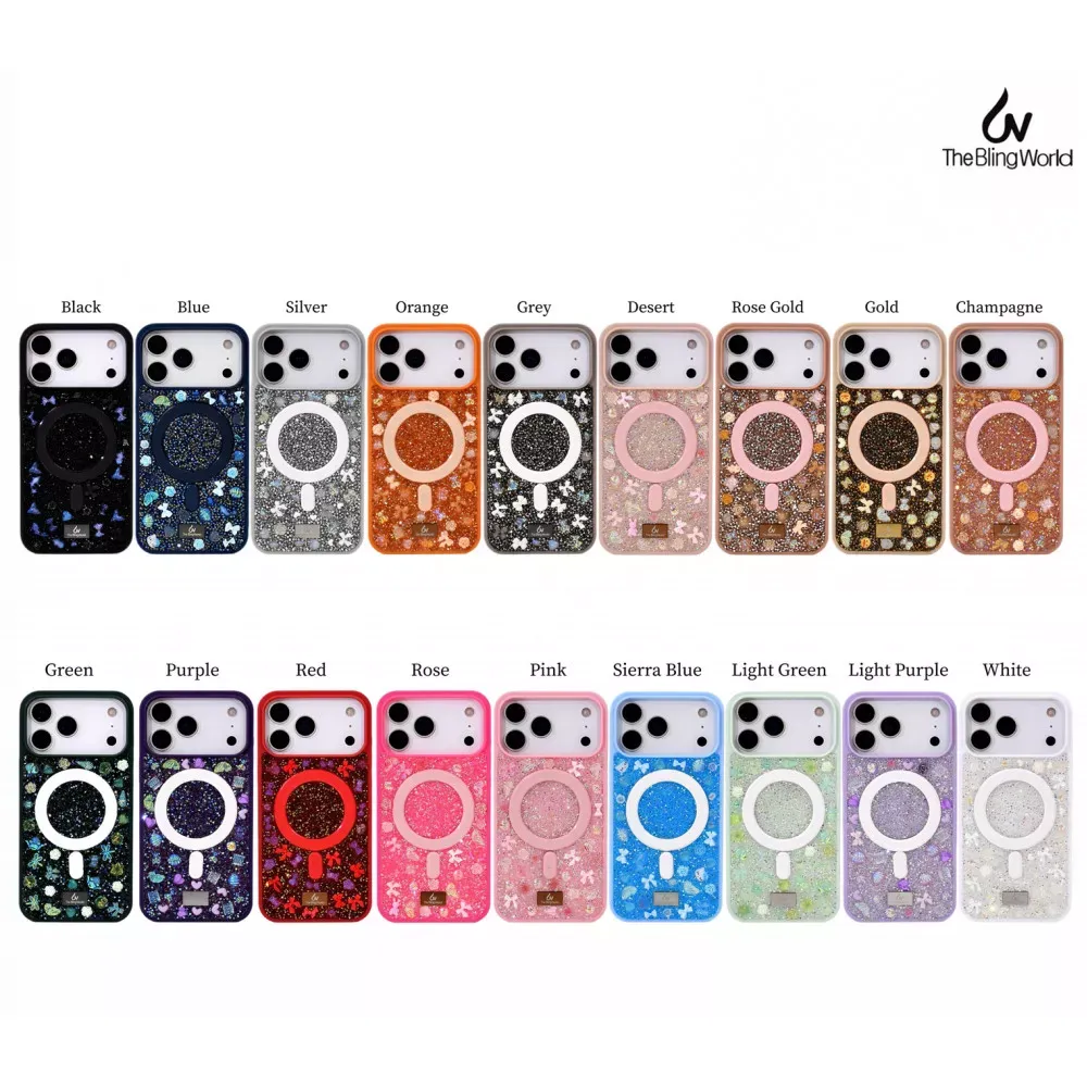Bling World Bobi Case With MagSafe — iPhone 17 Pro — Light Purple — фото 3