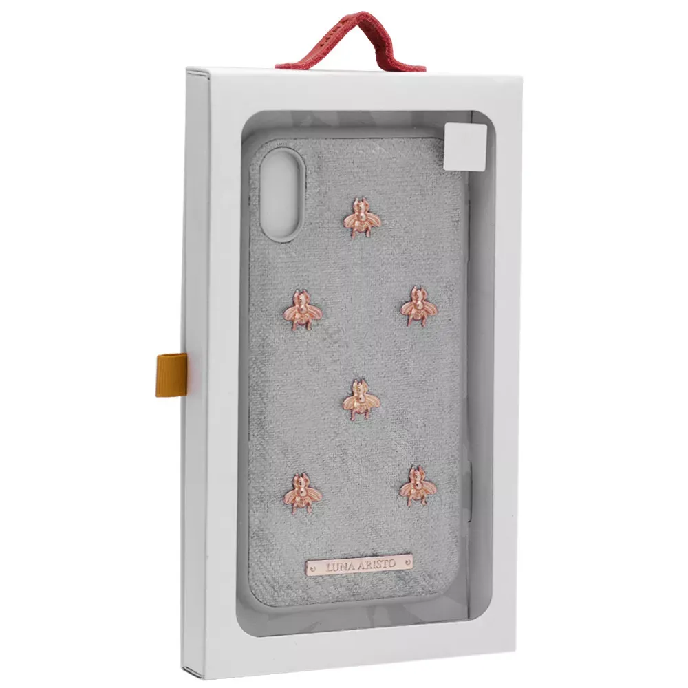 Luna Aristo Gentry Case — iPhone Xr — Gray — Я Apple iPhone Xr