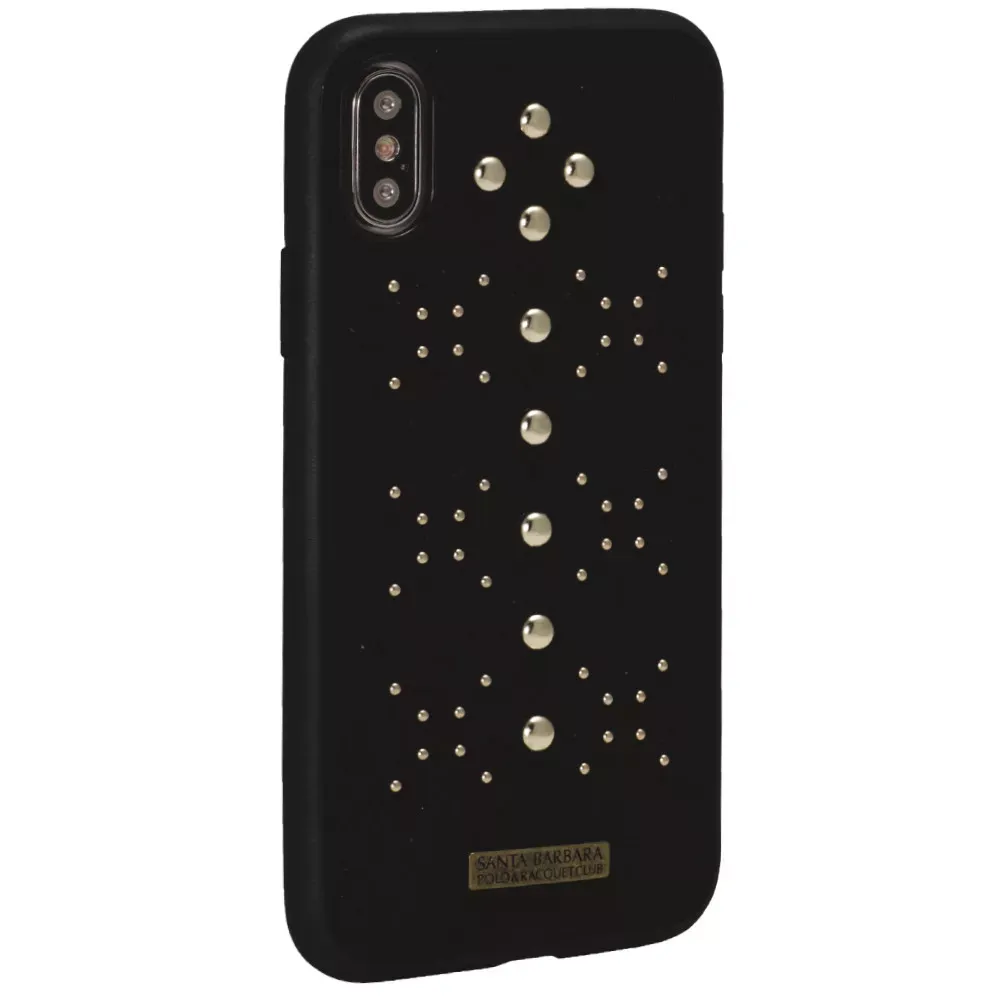 Polo Aisha Leather Case  iPhone X ; XS — Black — Polo Apple iPhone Xs, Apple iPhone X