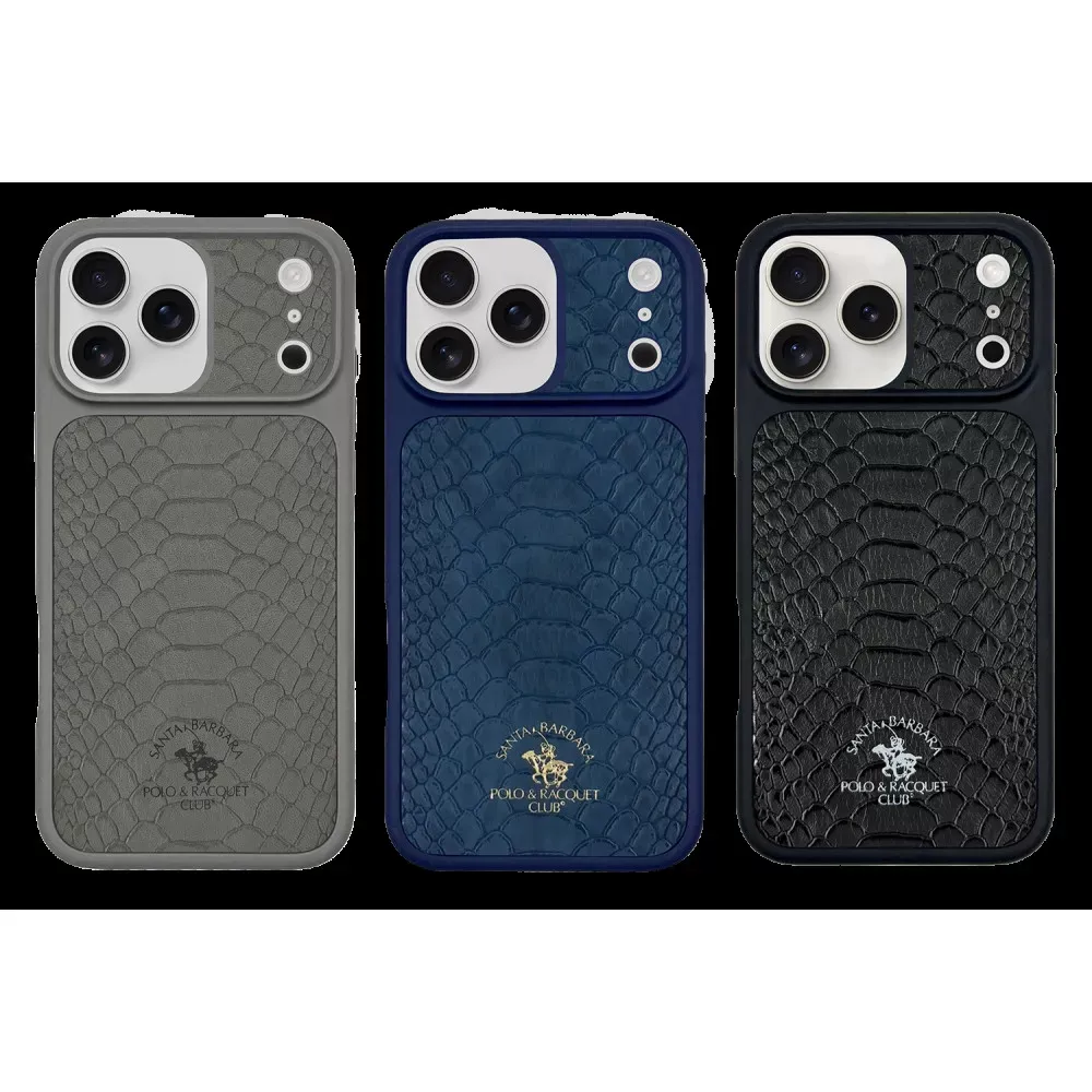 Polo Knight Leather Case iPhone 16 Pro Max — Black — фото 3