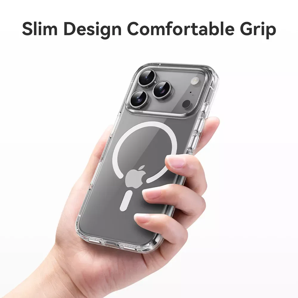 Rock Crystal Shield Series TPU Case with Magsafe iPhone 17 Pro Max — фото 5