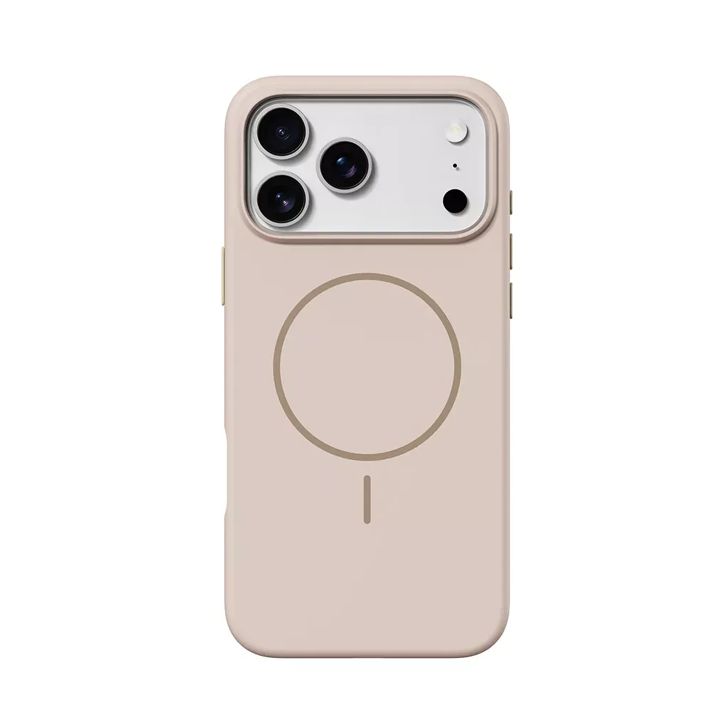 Rock Armor Matte Series TPU Case with Magsafe — iPhone 17 Pro Max — Beige — Rock Apple iPhone 17 Pro Max