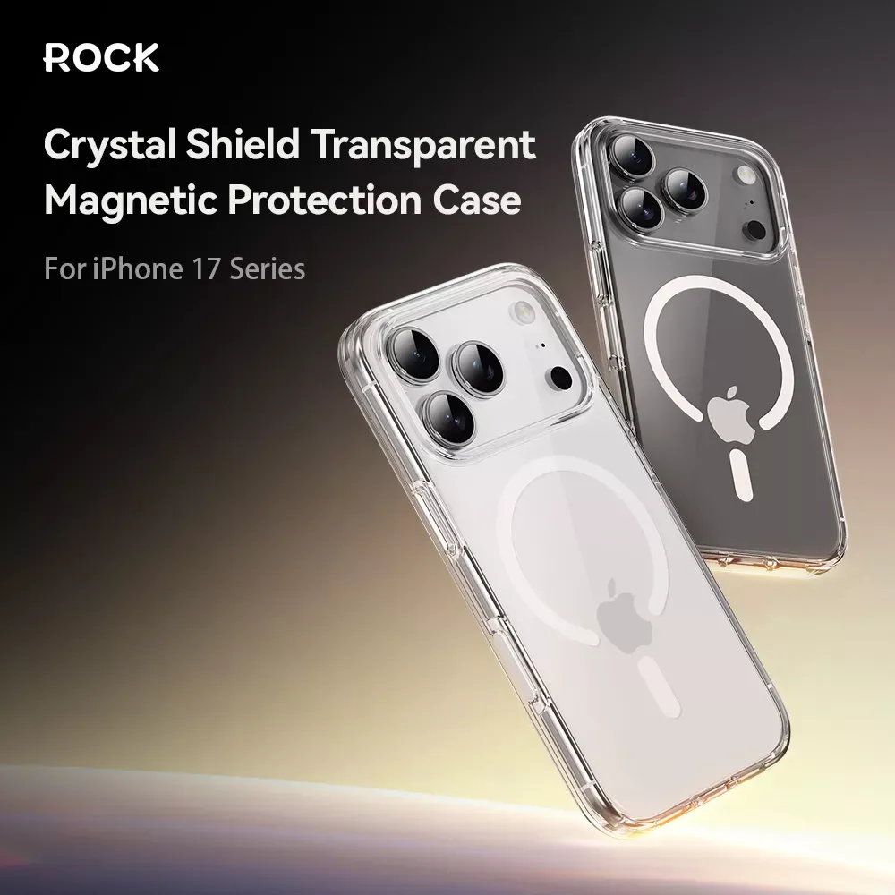 Rock Crystal Shield Series TPU Case with Magsafe iPhone 17 — фото 6