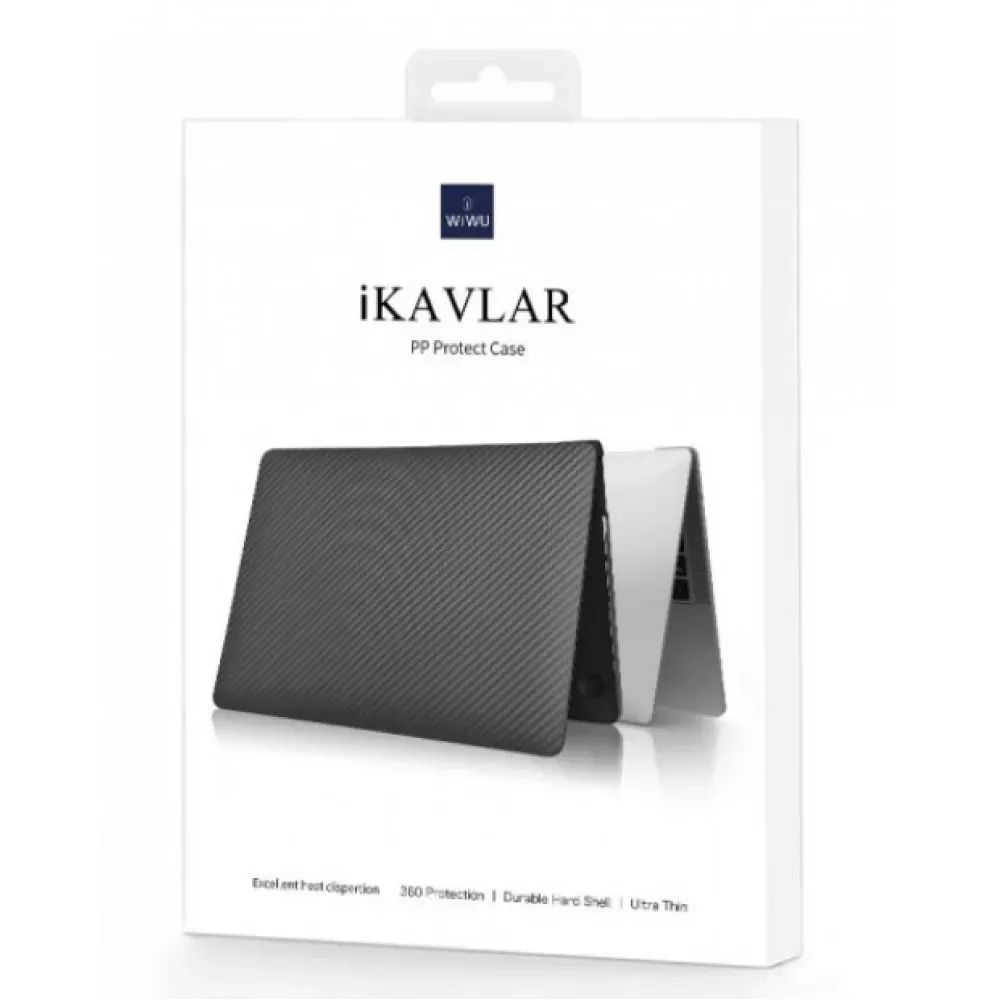 WiWU iKavlar PP Protect Case Macbook 13'' Pro / 13.3 Pro 2022 — Black — фото 3