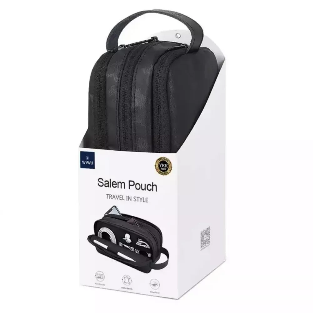 Сумка WiWU Salem Travel Pouch — Black — фото 3