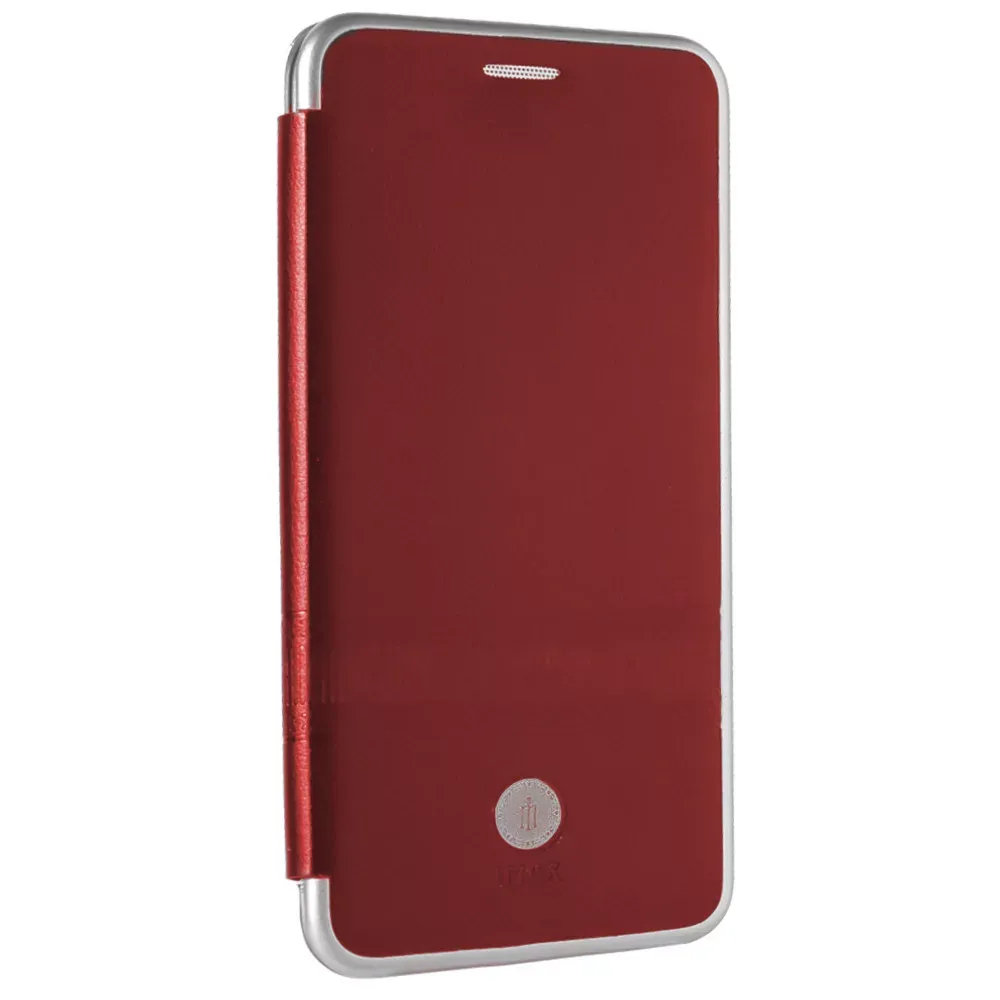 Leather Book Case Xiaomi Mi 8 iMax L — Red — iMax Xiaomi Mi 8