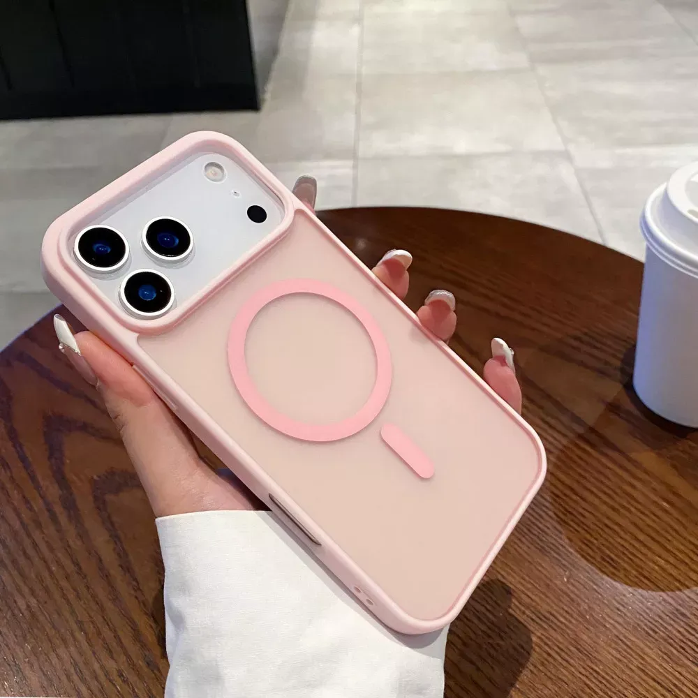 Smoky Case with MagSafe — iPhone 15 Pro — Light Pink — Apple Apple iPhone 15 Pro