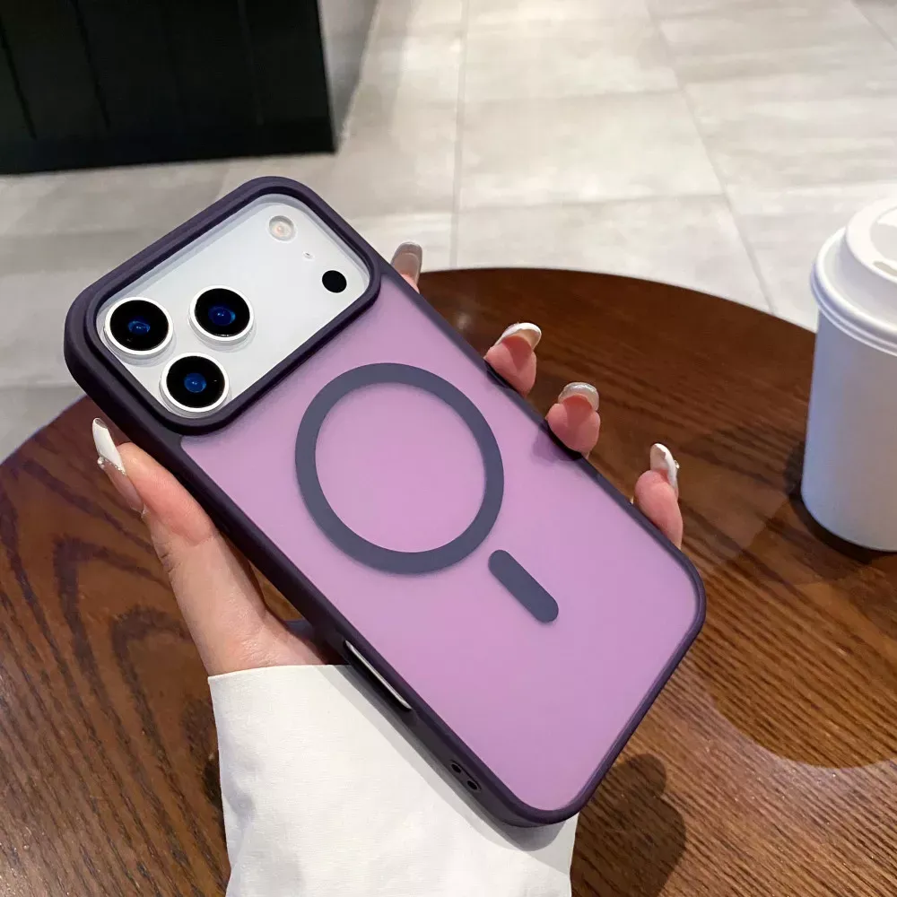 Smoky Case with MagSafe — iPhone 16 Pro — Pale Purple — Apple Apple iPhone 16 Pro