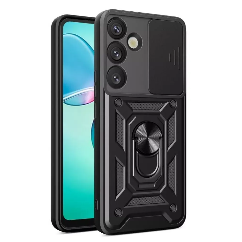 Ring Full Protect Case Samsung A07 — Black — Различные Samsung A07