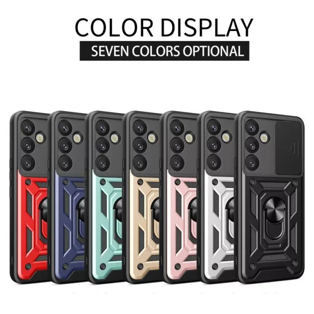 Ring Full Protect Case Xiaomi Redmi 15 — Black — фото 3