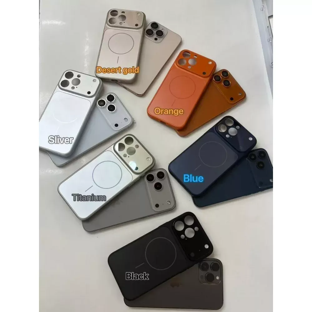 AG Glass Case With MagSafe — iPhone 15 Pro   — Orange — Apple Apple iPhone 15 Pro