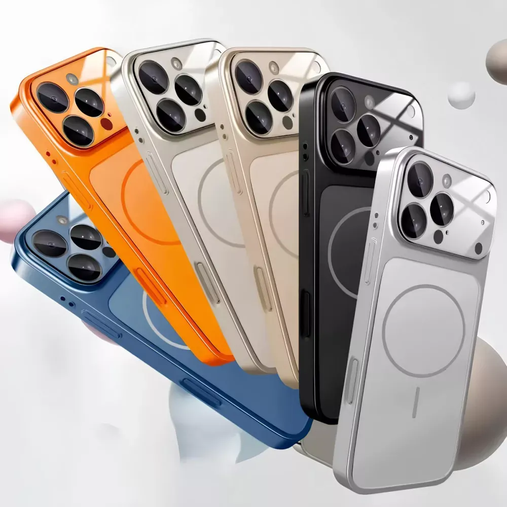 AG Glass Case With MagSafe — iPhone 15 Pro Max — Orange — Apple Apple iPhone 15 Pro Max