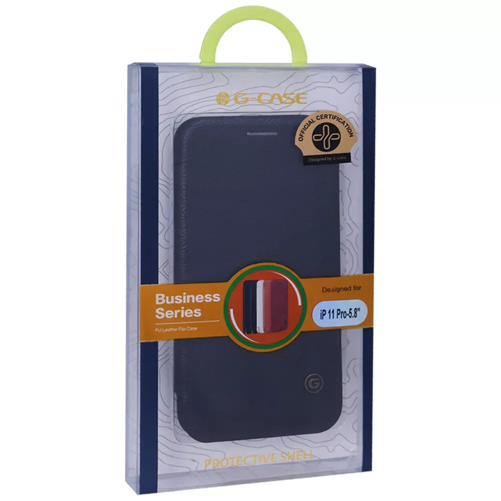 G-Case Business Series Leather Case iPhone 11 Pro — Black — фото 3