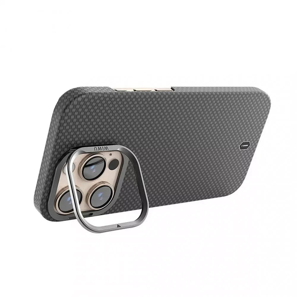 Aramid Armor Case With MagSafe DCC-208 — iPhone 17 Pro Max — Orange — Wiwu Apple iPhone 17 Pro Max