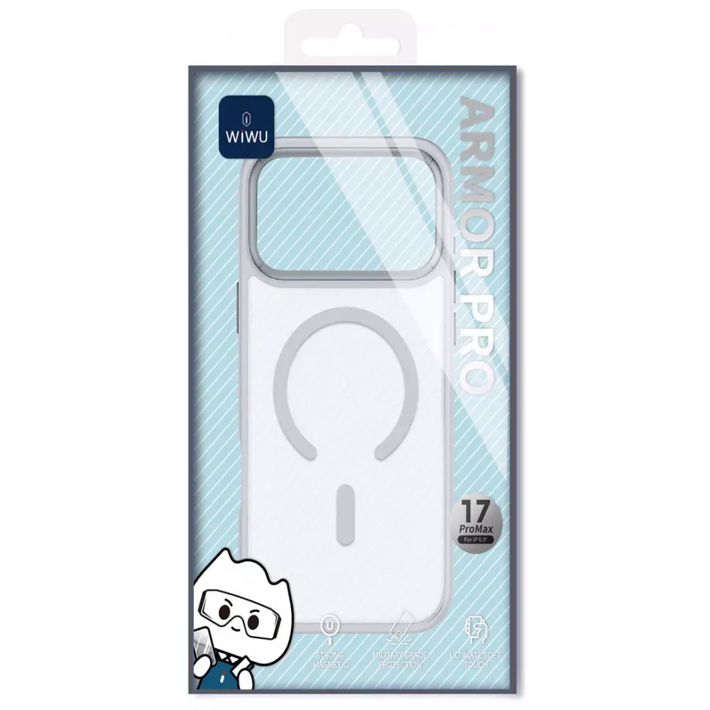 Armor Pro Case With MagSafe FGG-012 — iPhone 17 Pro  — Orange — Wiwu Apple iPhone 17 Pro